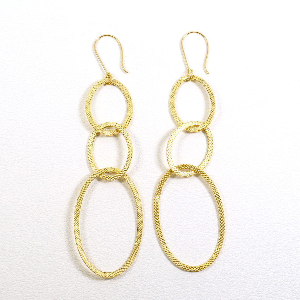 VINTAGE 18k Gold Earrings
